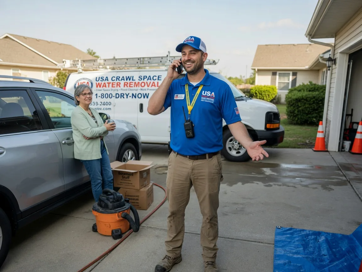 Crawl Space Water Removal Big Pool, MD FAQs